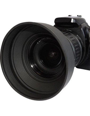 Capuchón de Lente Tulipán 62mm Big Mike's para Cámaras
