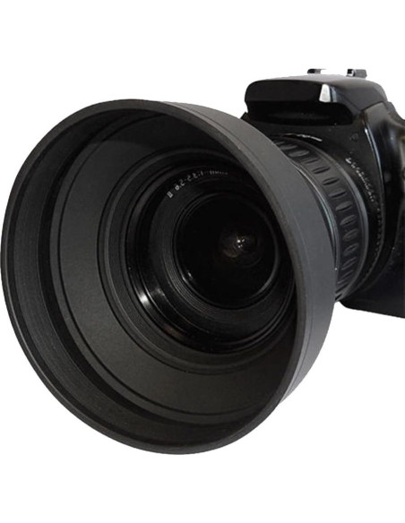 Capuchón de Lente Tulipán 62mm Big Mike's para Cámaras