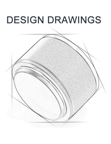 Capucha de Lente de Metal 58mm + Tapa de Lente 62mm + Paño