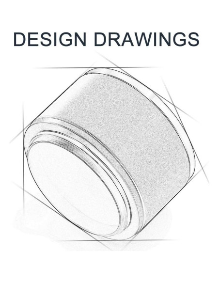 Capucha de Lente de Metal 58mm + Tapa de Lente 62mm + Paño