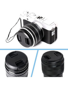 Tapa de lente 55mm Fire-Rock para Sony Alpha y Nikon 2