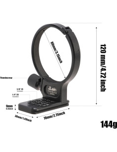 Anillo de Montaje de Trípode Hersmay para Lente Tamron 70-180mm 2