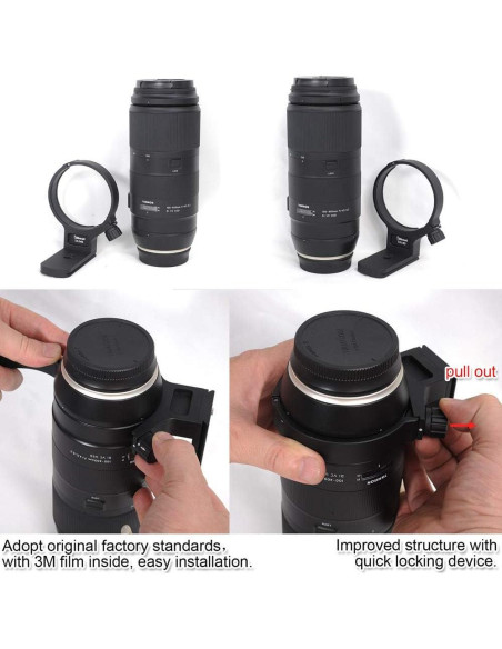 Anillo de Montaje en Trípode iShoot para Lente Tamron 100-400mm