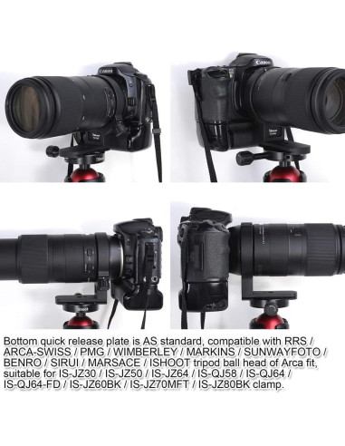 Anillo de Montaje en Trípode iShoot para Lente Tamron 100-400mm