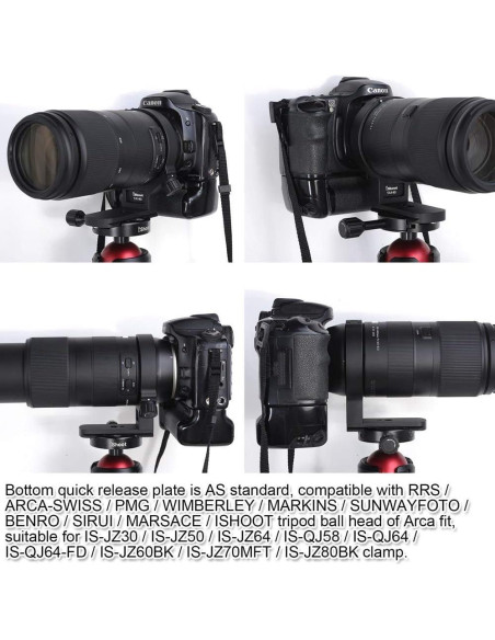 Anillo de Montaje en Trípode iShoot para Lente Tamron 100-400mm