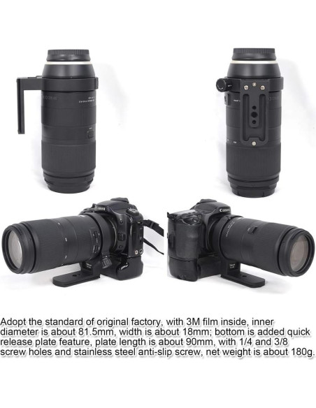 Anillo de Montaje en Trípode iShoot para Lente Tamron 100-400mm