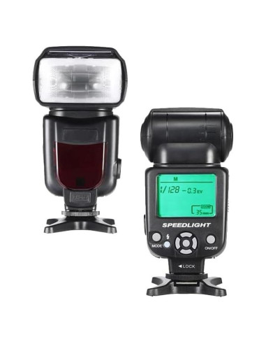 Flash Speedlite Digital Nc ALT-95CN-945 con Pantalla LCD