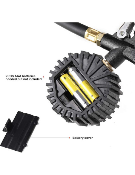 Medidor Digital de Inflador de Neumáticos CZC AUTO 250 PSI