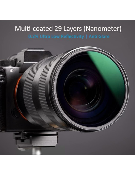 Filtro Polarizador Circular Digital Nc para Leica D-LUX 8