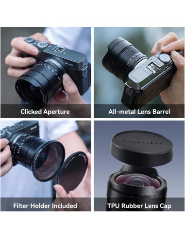 Lente Ultra Gran Angular TTArtisan 10mm F2 Montura FX