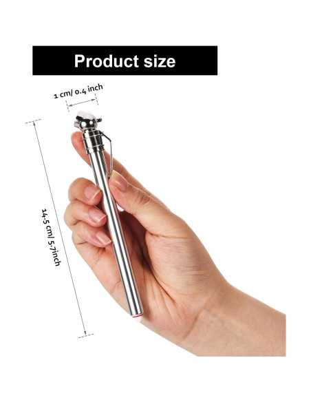 Medidor de Presión de Neumáticos Boao 10 Piezas Mecánico