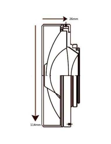 Lente Ojo de Pez 0.33x Digital Nc para Sony Cyber-Shot 72mm