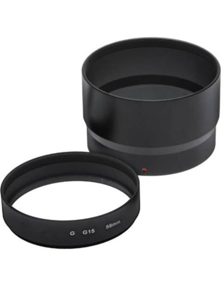 Adaptador de Conversión OPTURA LA-DC58L + Lentes y Kit para Canon