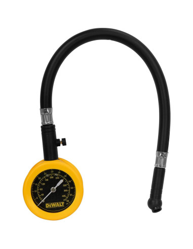 Manómetro Analógico Dewalt DXCM032-0149 con Manguera 30.48 CM