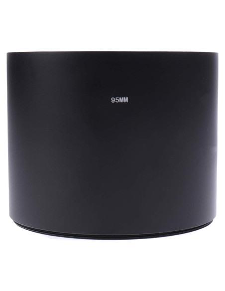 Capucha de Lente Metal 95mm FocusFoto para Lentes Telefoto