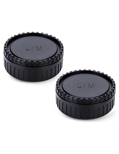 Kit de tapas JJC para cámaras y lentes Leica M - 2 piezas