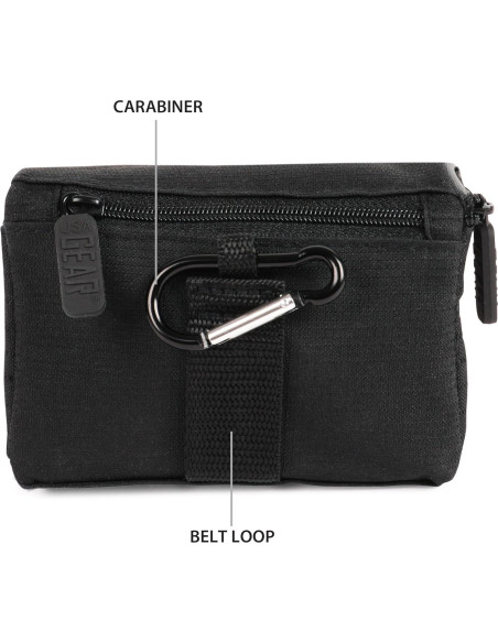 Funda de cámara digital USA Gear para Sony ZV-1F y más - Nylon resistente