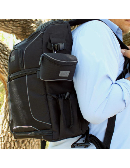 Funda de cámara digital USA Gear para Sony ZV-1F y más - Nylon resistente