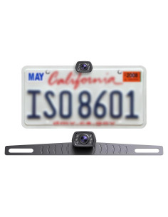 Cámara de Respaldo ZEROXCLUB B2 con 6 LEDs y Visión Nocturna