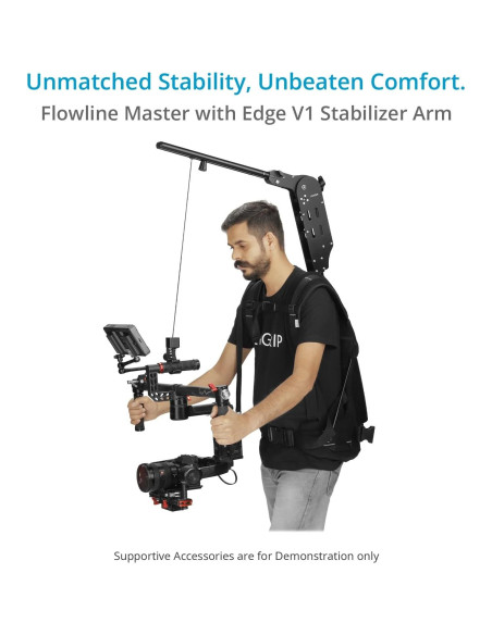 Flycam Flowline Master con Chaleco y Brazo Edge V1 Estabilizador