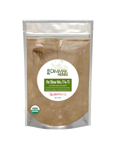 Polvo Crudo de Raíz Fo Ti Orgánico Dimmak Herbs 112g