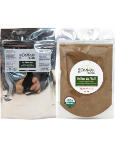 Polvo Crudo de Raíz Fo Ti Orgánico Dimmak Herbs 112g 2