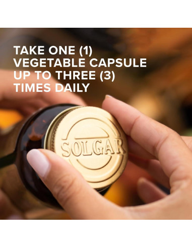 Solgar Cardo Mariano 250 Cápsulas Vegetales Sin Gluten Vegano