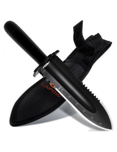 Pala Dura SUNPOW para Detector de Metales - Doble Bisel Serrado
