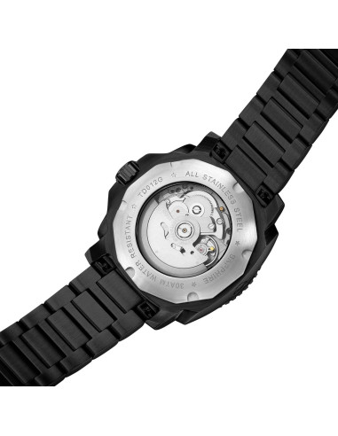 Reloj Automático GMT TOPHILL TL027G Buceo 300M Acero Inoxidable