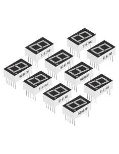 Pantalla LED Digital 7 Segmentos PATIKIL 1 Bit Azul 3.3V