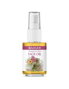 Aceite Facial Badger Rosa 100% Orgánico Hidratante 29.57 ml