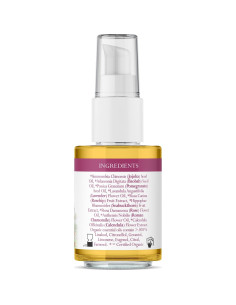 Aceite Facial Badger Rosa 100% Orgánico Hidratante 29.57 ml 2