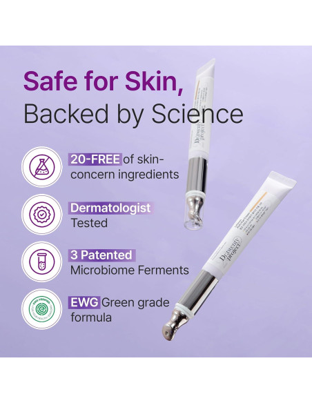 Crema para Ojos Antienvejecimiento Dr. Twenty 20ml con Vibración