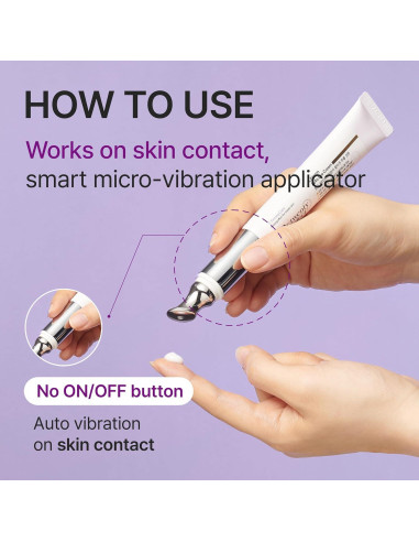 Crema para Ojos Antienvejecimiento Dr. Twenty 20ml con Vibración