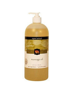 Aceite de Masaje Orgánico Lotus Touch 907 g - Alta Deslizabilidad