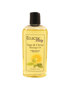 Aceite de Masaje Eclectic Lady Salvia y Cítricos 113 g