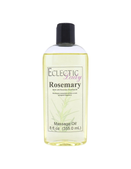 Aceite de Masaje Natural Eclectic Lady 226.8 g Romero Almendra