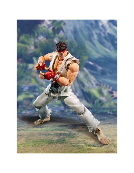 Figura de Acción Ryu Street Fighter Bandai 15 cm con Efectos