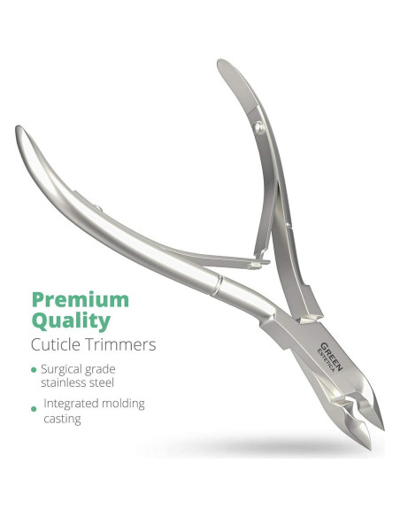 Cortador de Cutículas Profesional Acero Inoxidable Plata