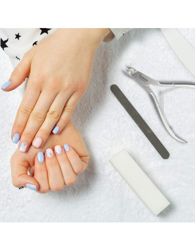 Cortador de Cutículas Profesional Acero Inoxidable Plata
