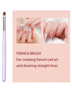 Juego de 6 Pinceles para Arte de Uñas Faiteary - Diseño Profesional 2