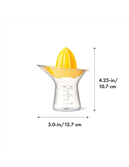 Extractor de Jugo de Cítricos OXO Good Grips 75ml Amarillo