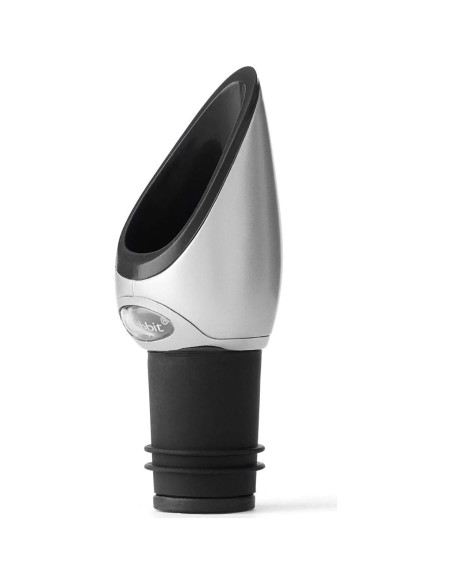 Vertedor de Vino Rabbit Metrokane Negro con Tapón 22.68g