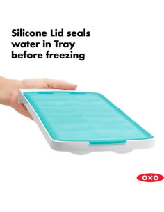 Bandeja de Hielo OXO Good Grips con Tapa de Silicona 2