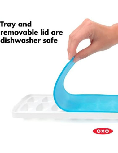 Bandeja de Hielo OXO Good Grips con Tapa de Silicona