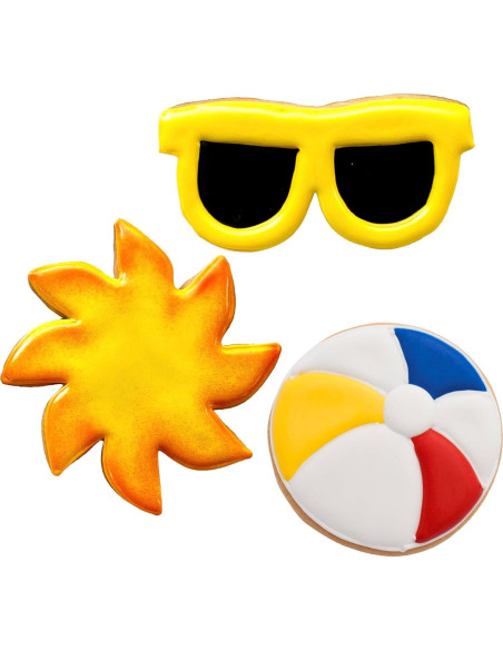 Cortadores de Galletas de Playa Ann Clark Set 3 Piezas Verano