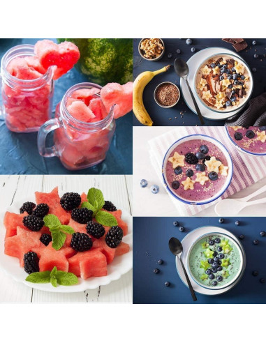 Juego de Cortadores de Galletas MCIGICM 12PCS Acero Inoxidable