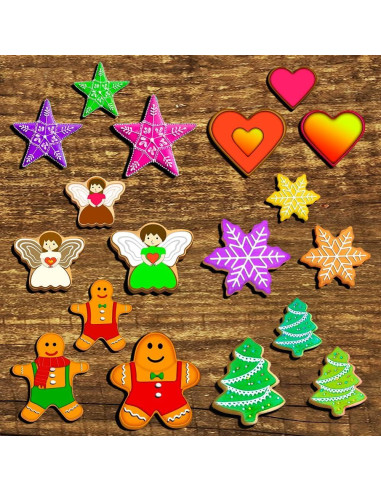 Juego de Cortadores de Galletas de Navidad YXCLIFE - 18 Piezas