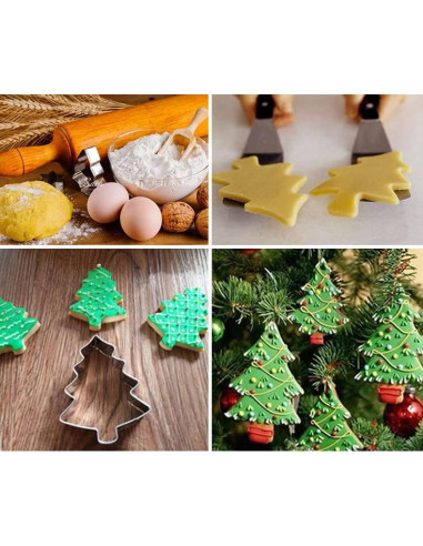 Juego de Cortadores de Galletas de Navidad YXCLIFE - 18 Piezas