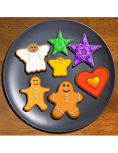 Juego de Cortadores de Galletas de Navidad YXCLIFE - 18 Piezas